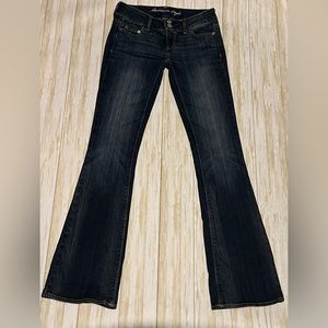 American Eagle y2k Artist Stretch Flare Leg Jeans Size 00